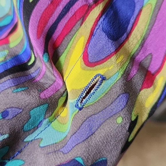 Trina Turk 100% pure silk‎ top Sz M - Picture 13 of 13